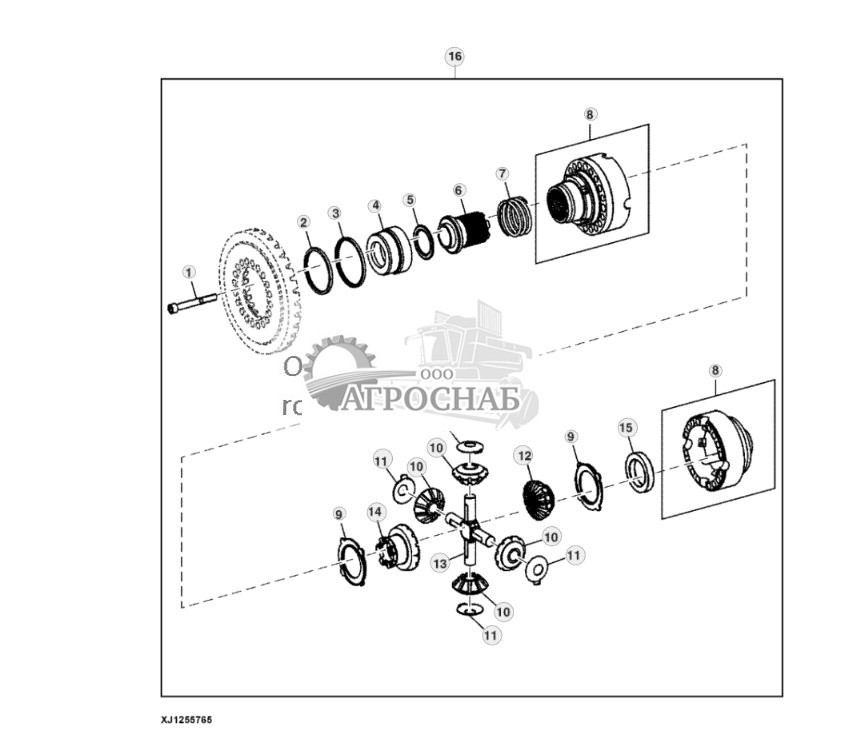 Картер и шестерни дифференциала (329328 - ) - ST593966 17.jpg